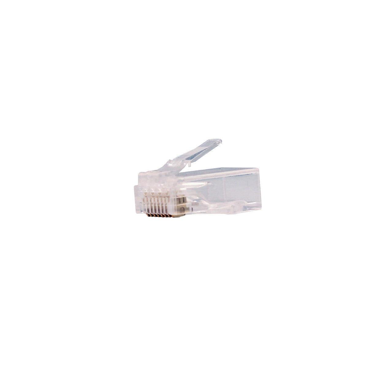 Vertical Cable (CAT5E Plug Feed Through) Modular Plug, RJ45 , Feed Through (100pcs)
