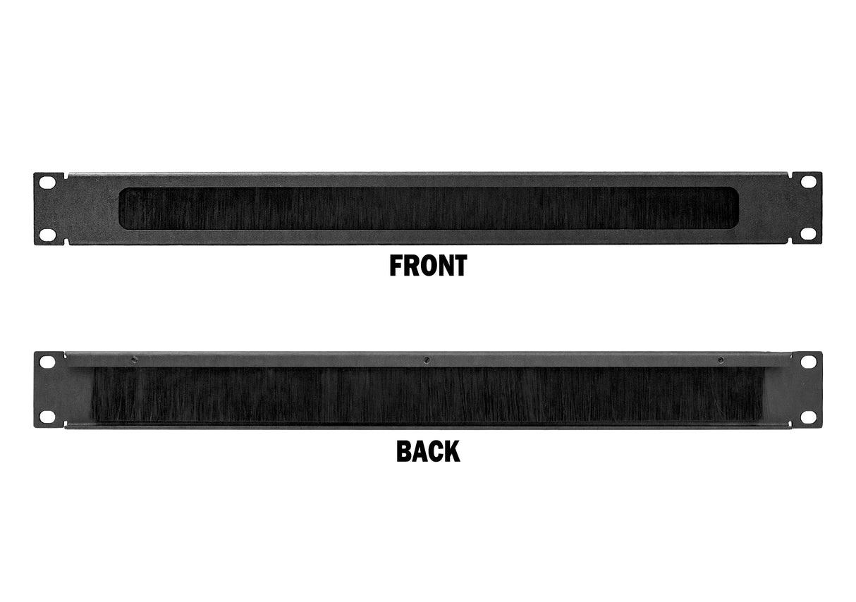 Vertical Cable ( Brush Panel 2U Rack Mount ) Rack Mount - Brush Panel 2U