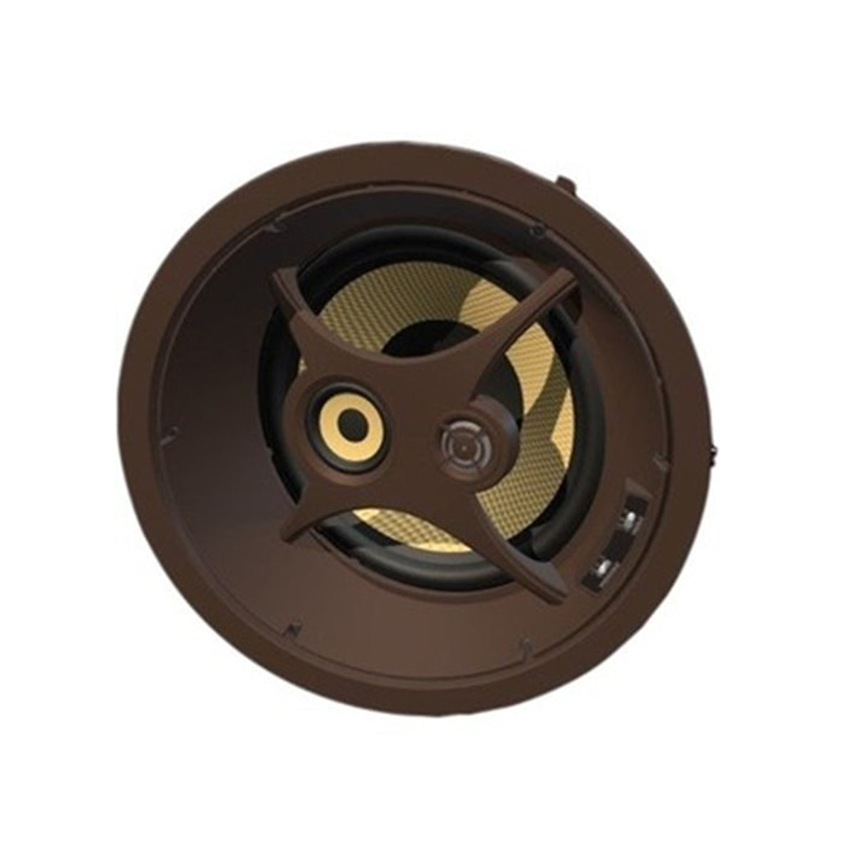 Proficient C1075s, 10" Kevlar Woofer, Pivoting 3" Kevlar Mid & Pivoting 1" Aluminum Dome Tweeter. Woofer & mid/Tweeter Bridge Fixed at 15Deg Angle, 200 Watt Power Handling (Each)