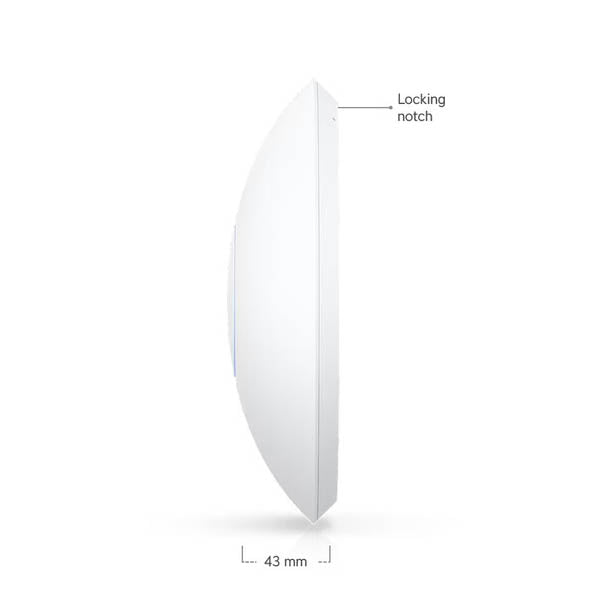 Ubiquiti U7-LR-US Unifi 7 Access Point Enterprise WI-FI System, White