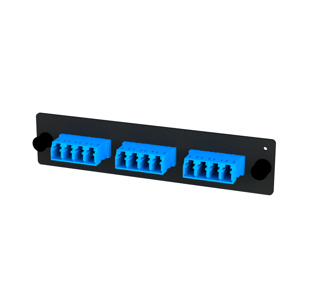 Vertical Cable LGX Adapter Plates, 12F/3P LC SM