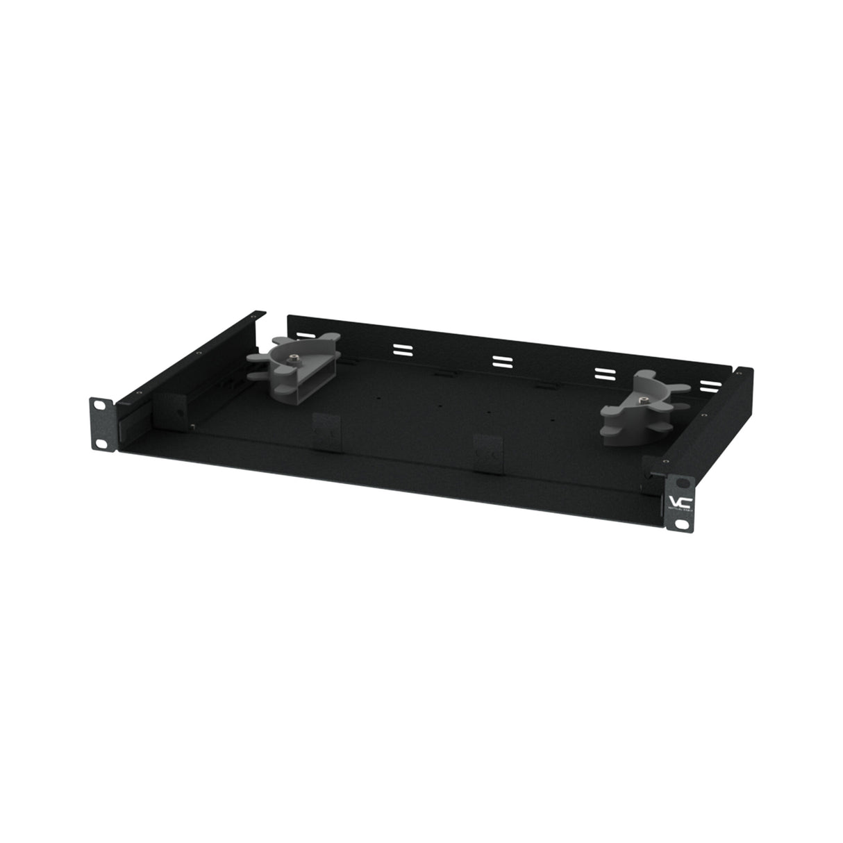 Vertical Cable Optical Fiber Rack-Mount Enclosure, Budget-Series, LGX, Three-Position, 1 RMU.