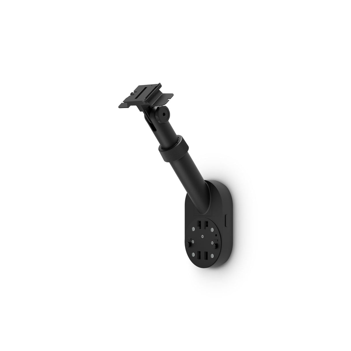 Ring Pole and Wall Mount for Cameras and Solar Panels (Black / White)