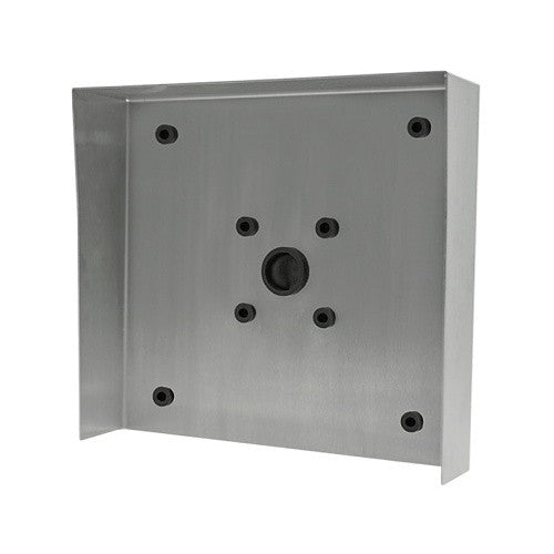 DoorBird D21xKH Protective-Hood, Video Door Stations, Stainless Steel V4A, brushed, for in use with surface mounting housing