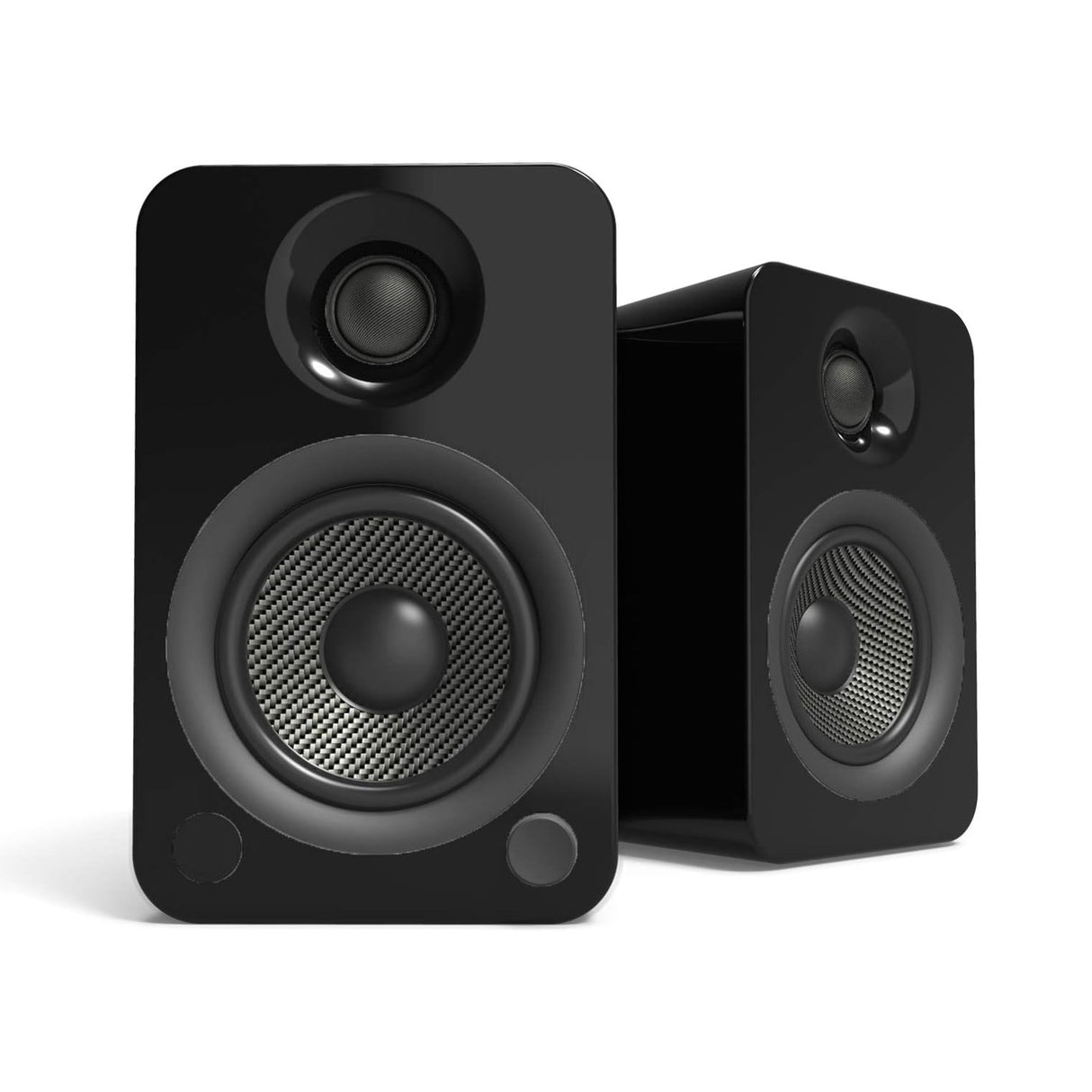 Kanto YU4, 140W Powered Bookshelf Speakers with Bluetooth and Phono Preamp, Pair