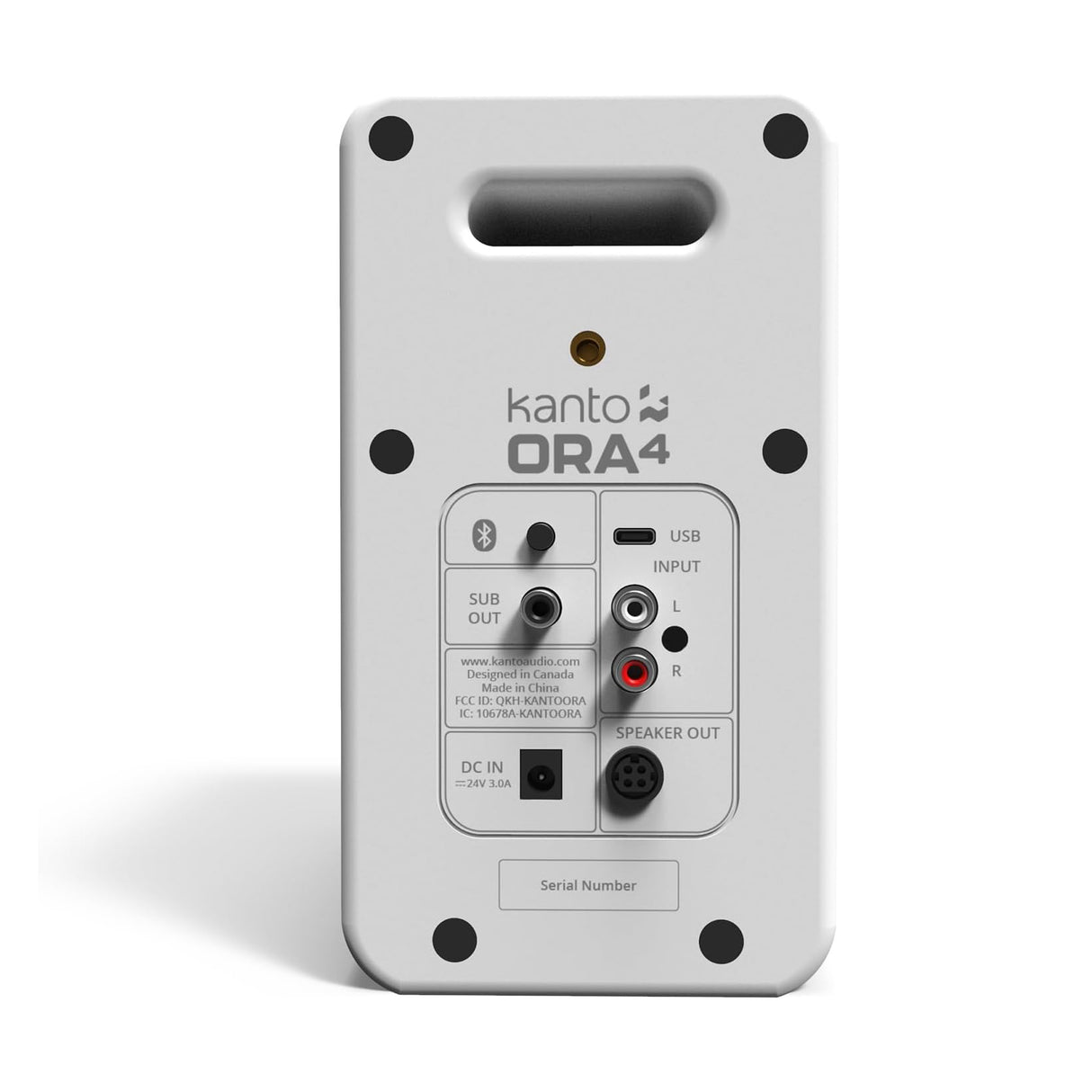 Kanto ORA4, 140W Powered Reference Speakers with USB-C Input and Bluetooth, Pair