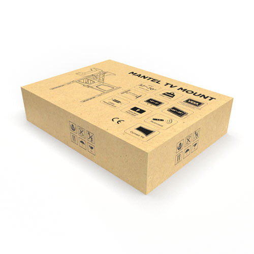 Rhino Mounts FPM3770, Fire Place Motorized TV Mount, Fits Most 37"-70" , Up to 77lbs / Profile: 6.9" - 19.1".