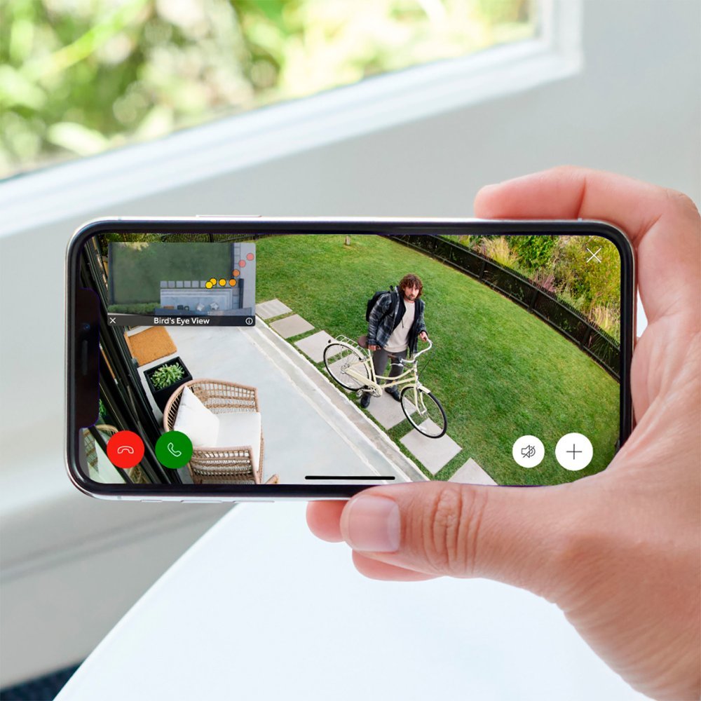 Ring Stick Up Cam Pro Battery, Indoor/Outdoor (Black/White)