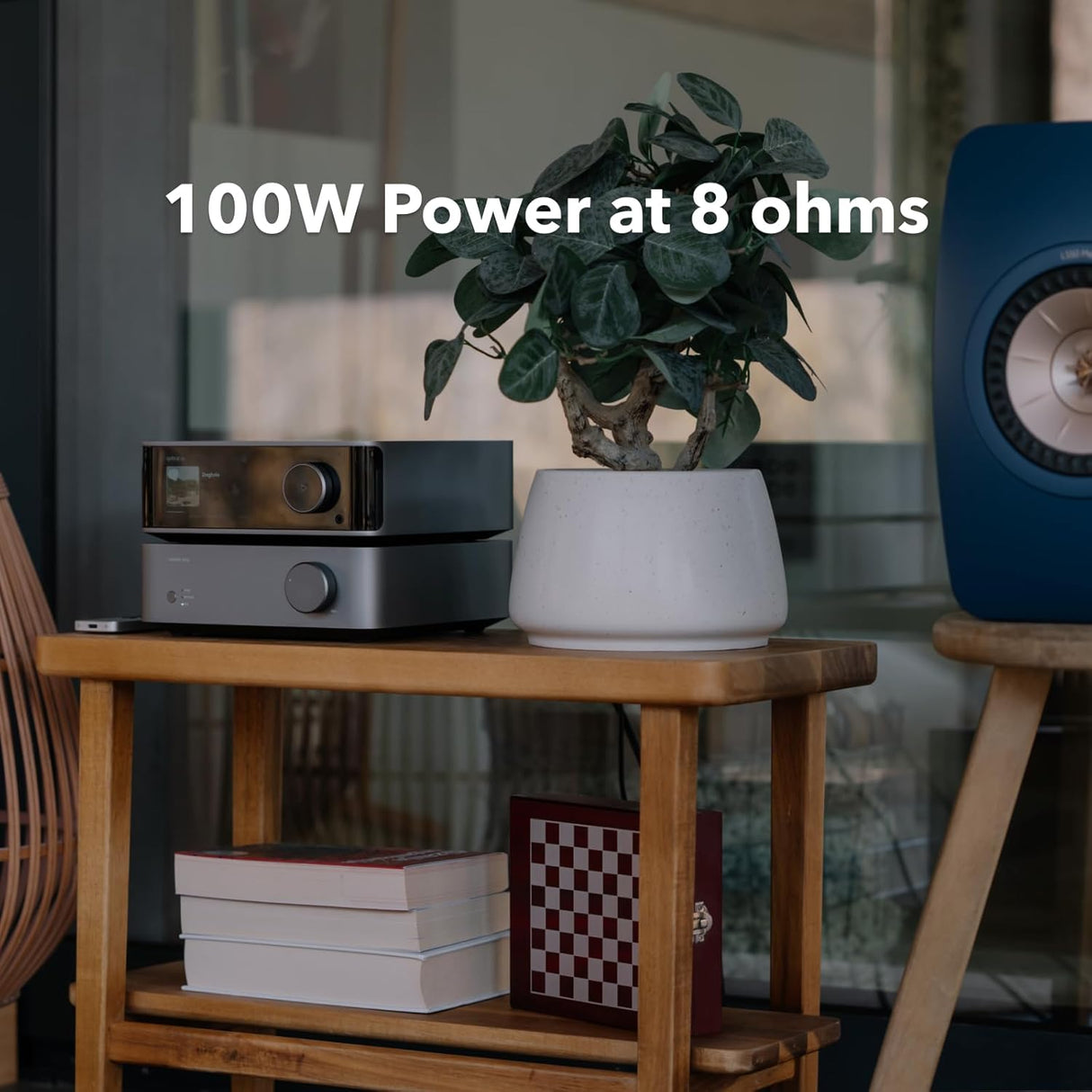 WIIM Vibelink Amp. 100w Amplifier x2, Space Gray