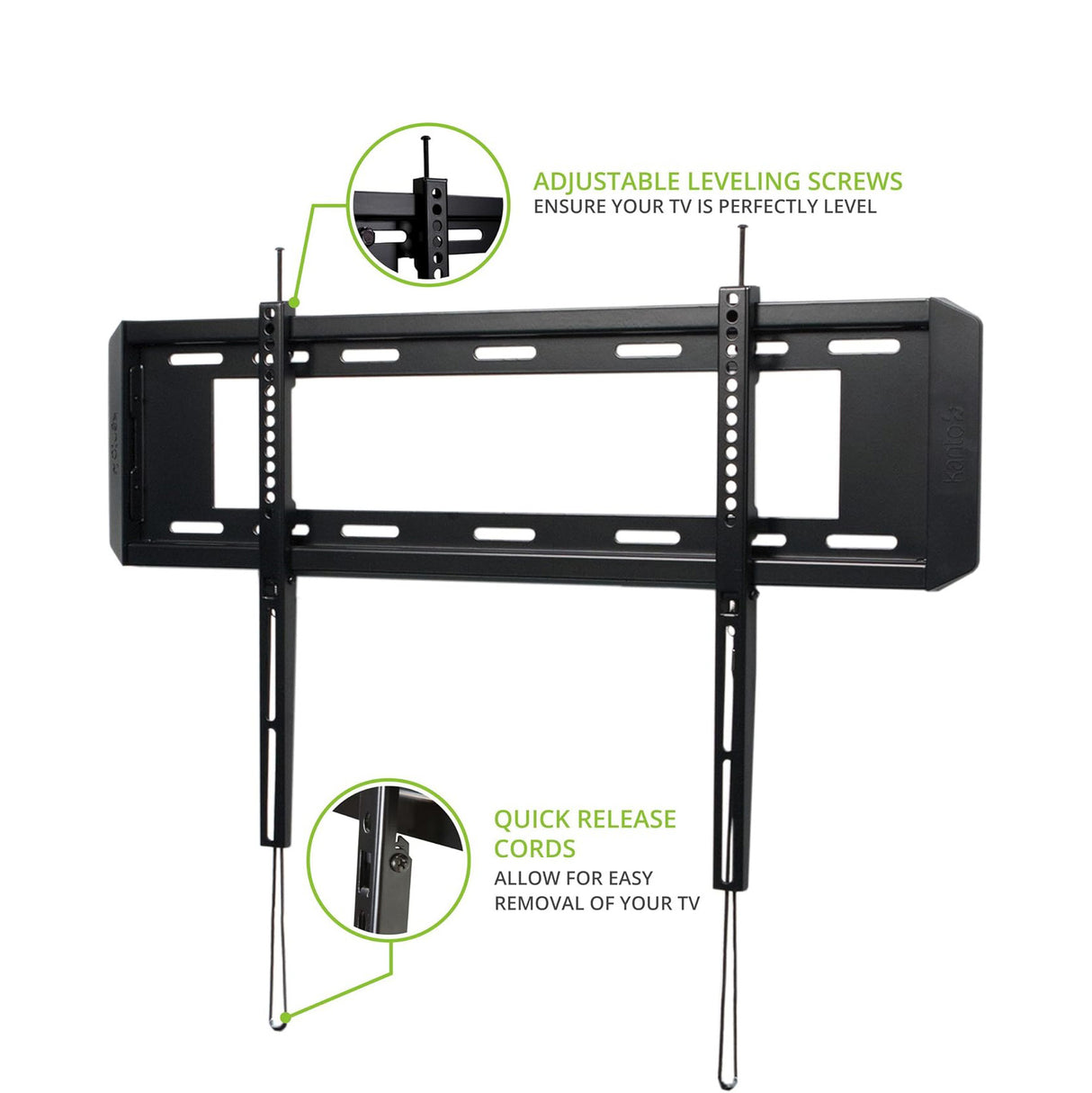 Kanto F3760, Fixed TV Wall Mount for 37" - 70" TVs