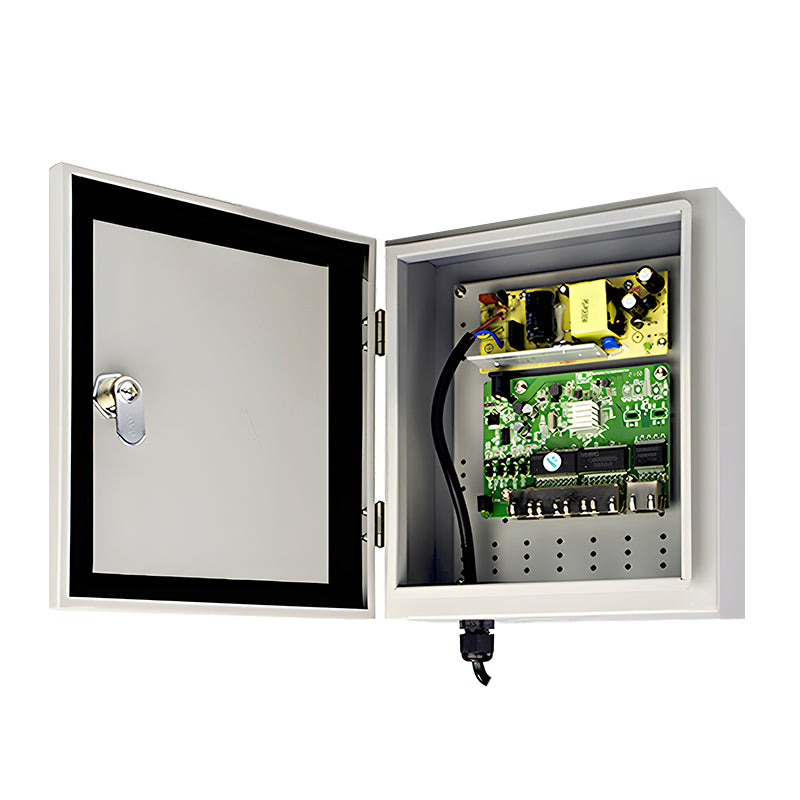 Acegear POE-2606-4WP, Weather-Proof Box with a 4 PoE Gigabit Ports +1 uplink. Build in 125w, - New Arrival