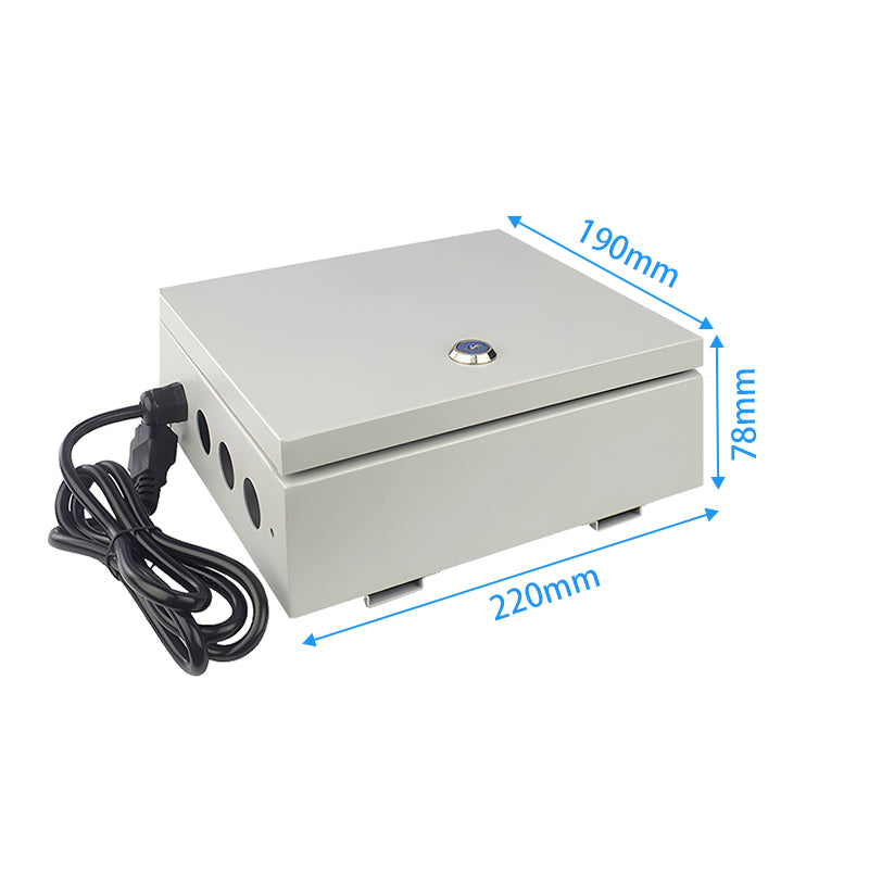 Acegear POE-2606-4WP, Weather-Proof Box with a 4 PoE Gigabit Ports +1 uplink. Build in 125w, - New Arrival