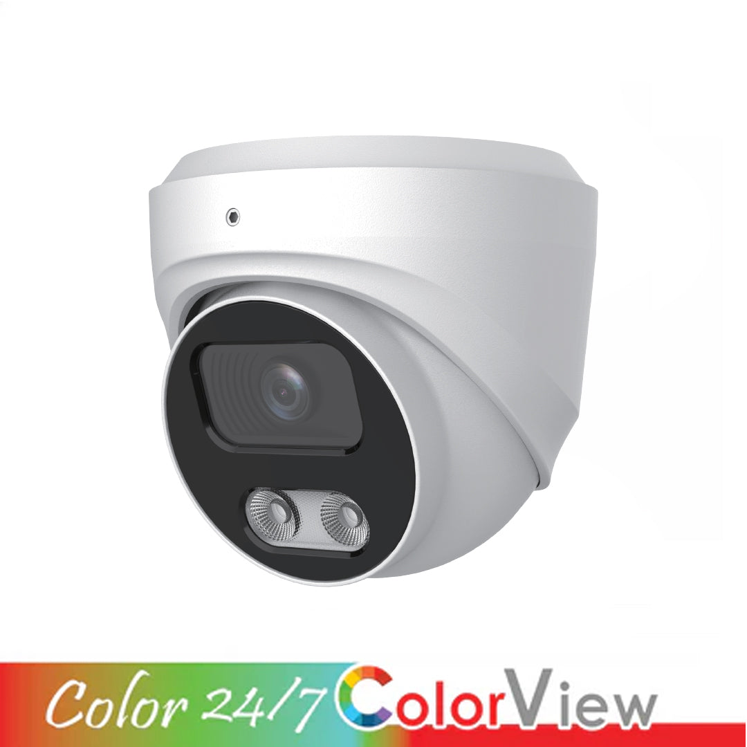 Acegear CI1804A-CV, (8MP) Turret, IPC, 2.8mm Fixed Lens, Microphone, 120dB WDR, SD Slot