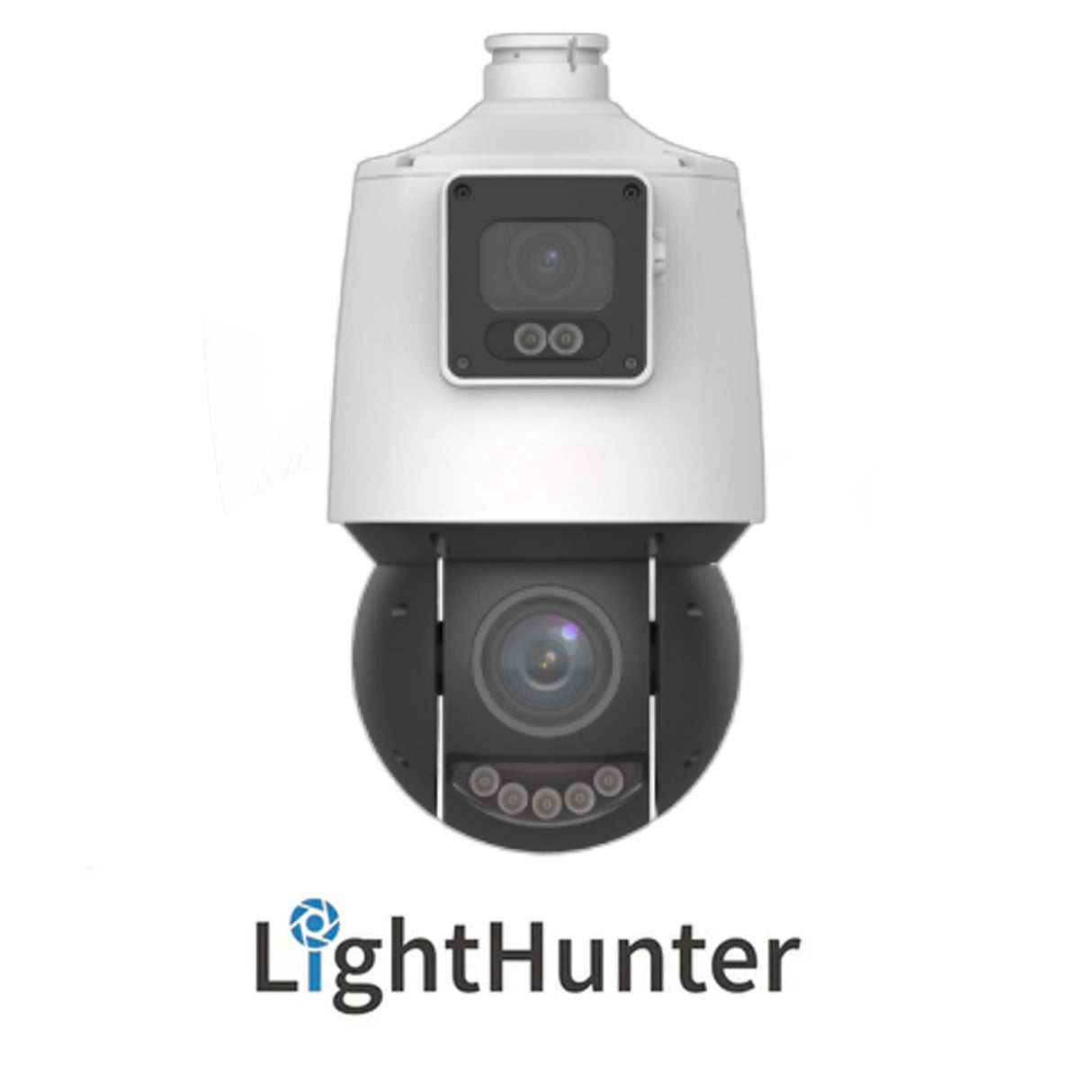 Acegear PT4-44F40Z25-DL, (4MP) PTZ, IPC 4mm and 4.8-120MM Dual Lens 25X Zoom, LightHunter, Microphone & Speaker, WDR, UL Listed