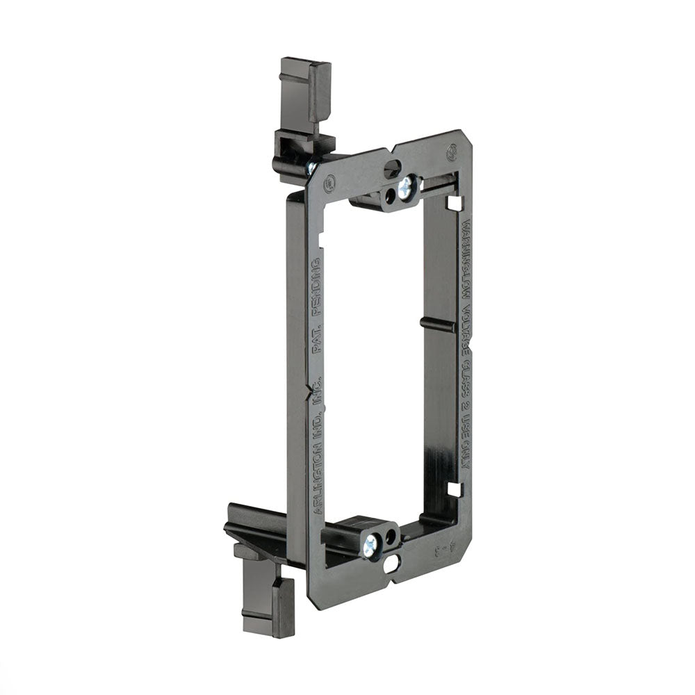 Arlington LV1, Low Voltage Mounting Bracket (1-Gang), Black (10-Pack)
