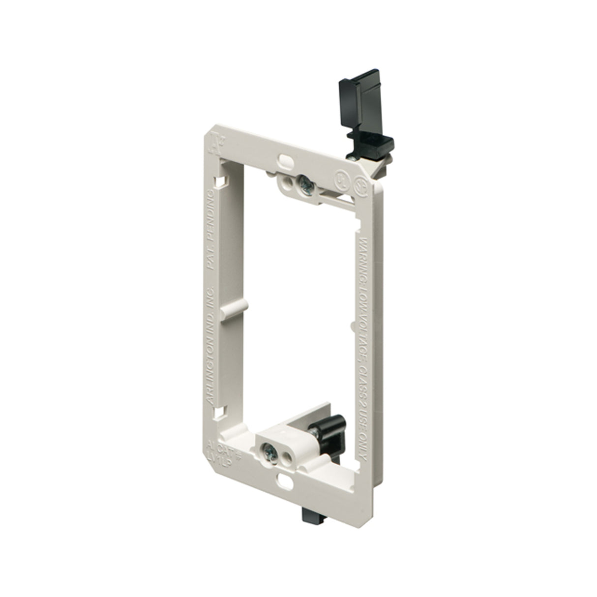 Arlington LV1LP, Low Voltage Mounting Bracket, Non-Metallic. White (10-Pack)