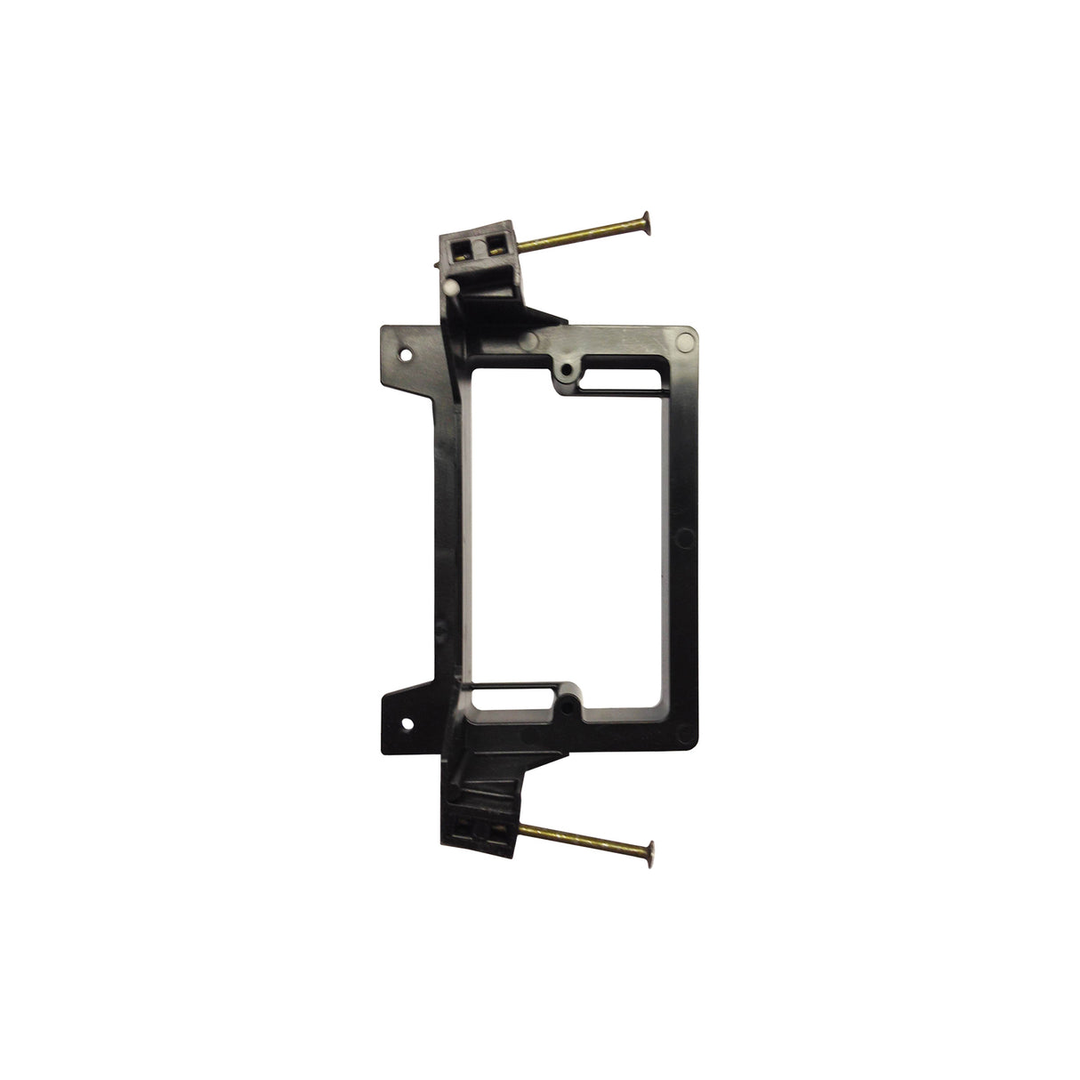 Arlington LVN1, Low Voltage Nail On Mounting Bracket, (1-Gang) Black (EACH)
