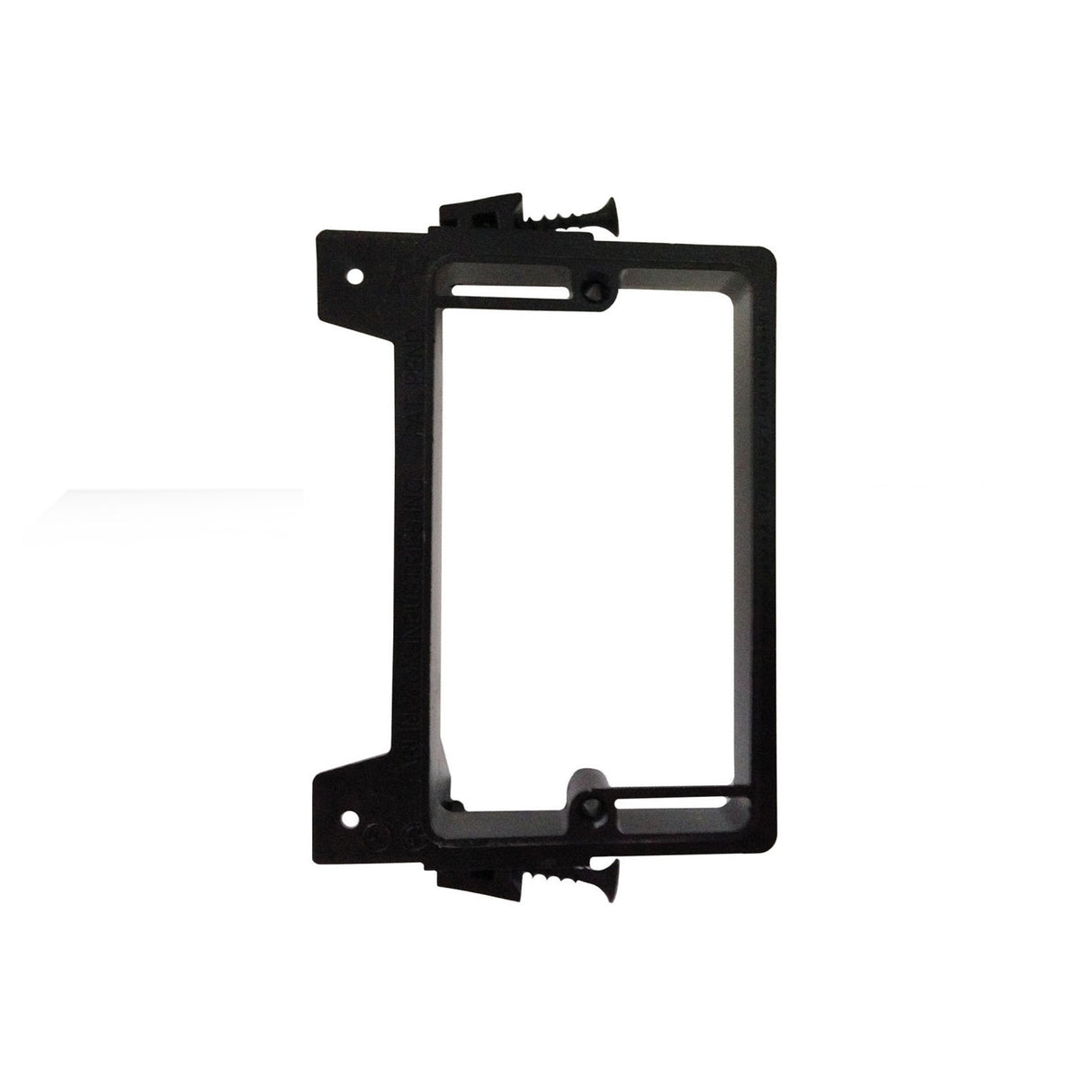 Arlington LVS1 Low Voltage, Screw On Mounting Bracket, (1-Gang) Black(EACH)
