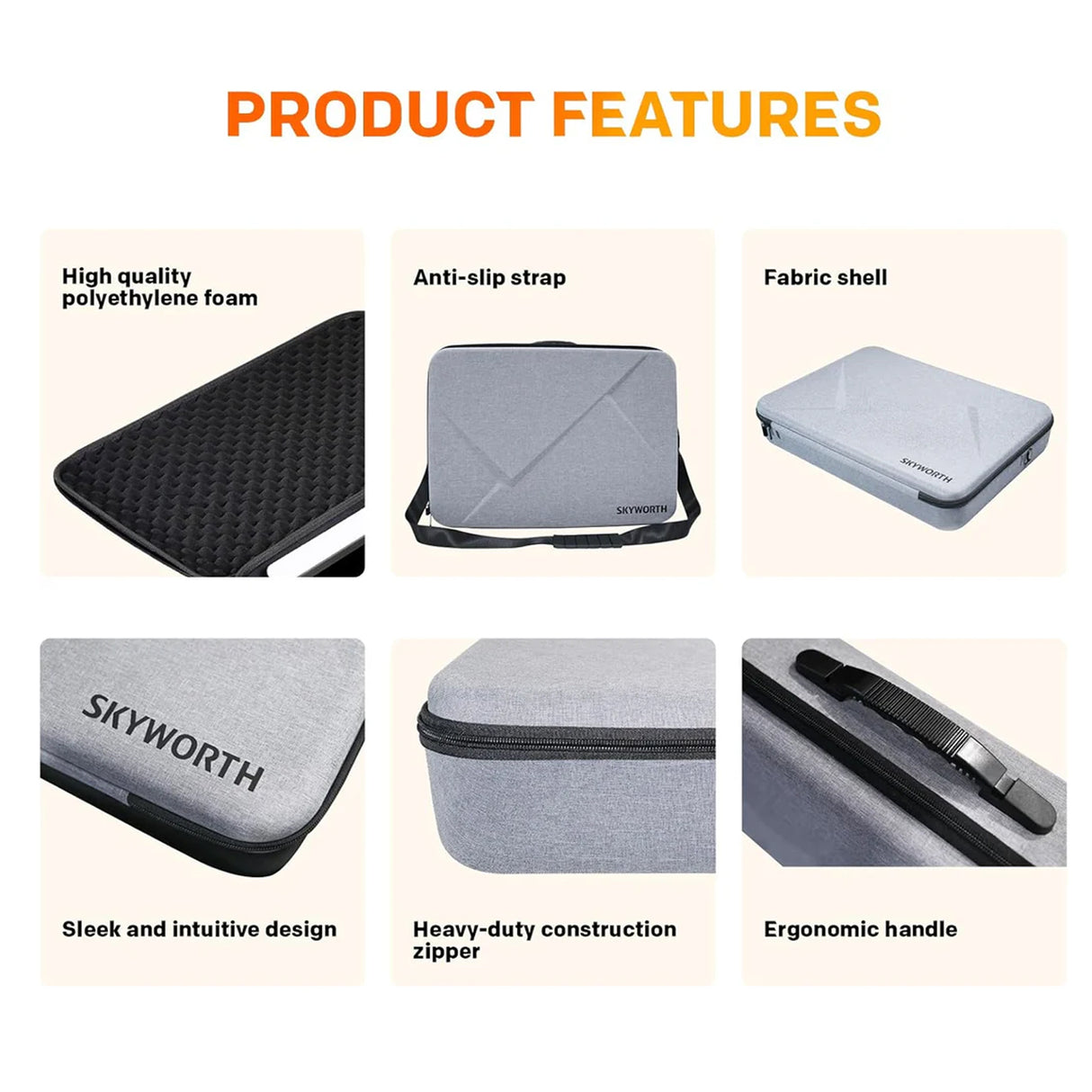 Skyworth 24" portable TV Carrying Case