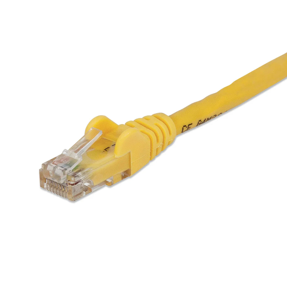Intellinet CAT6 Patch Cable, Black, Solid Copper, UTP RJ-45 Male.