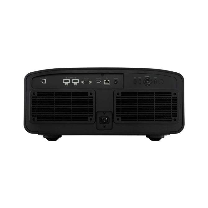 JVC DLA-NZ900 D-ILA Laser Projector, 3300 Lumen 150K:1 Native Contrast, 8K/60P 4K/120P HDMI Inputs, 100mm All Glass Lens - Black