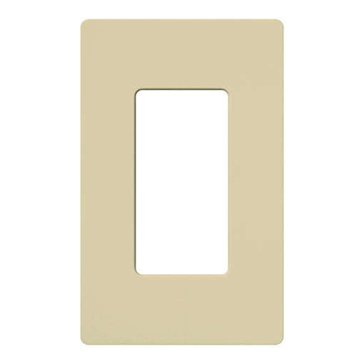 Lutron CW-1, Claro Screwless Designer Wallplate - 1 Gang
