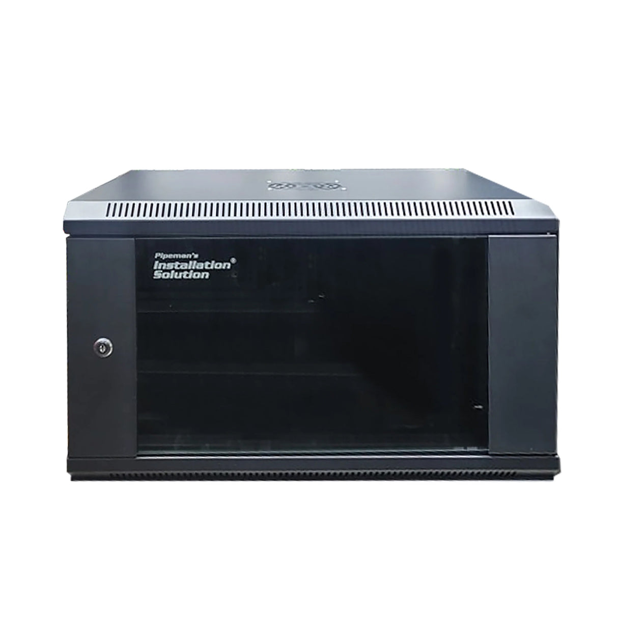 Audiopipe RACK-WALL-RA6U Double Door 6U Wall Montable Cabinet Enclosure.