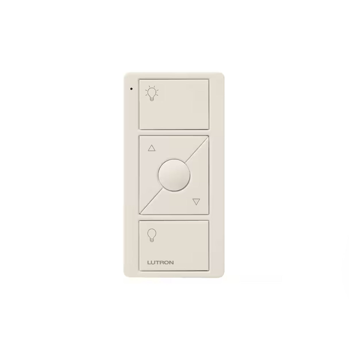 Lutron PJ2-3BRL-GBL-L01, 3-Button Pico Smart Remote with Raise/Lower and Preset - Light Icons