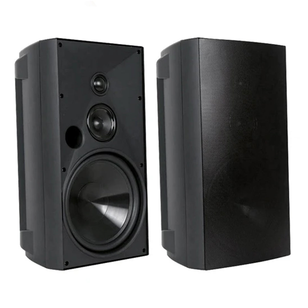 Proficient AW830, Outdoor speaker with 8" woofer, 3" graphite midrange and 1" pivoting soft-dome tweeter - Black/White (Pair)