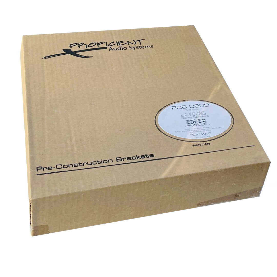 Proficient PCB-C800, One pair of pre-construction brackets for new construction (Pair)