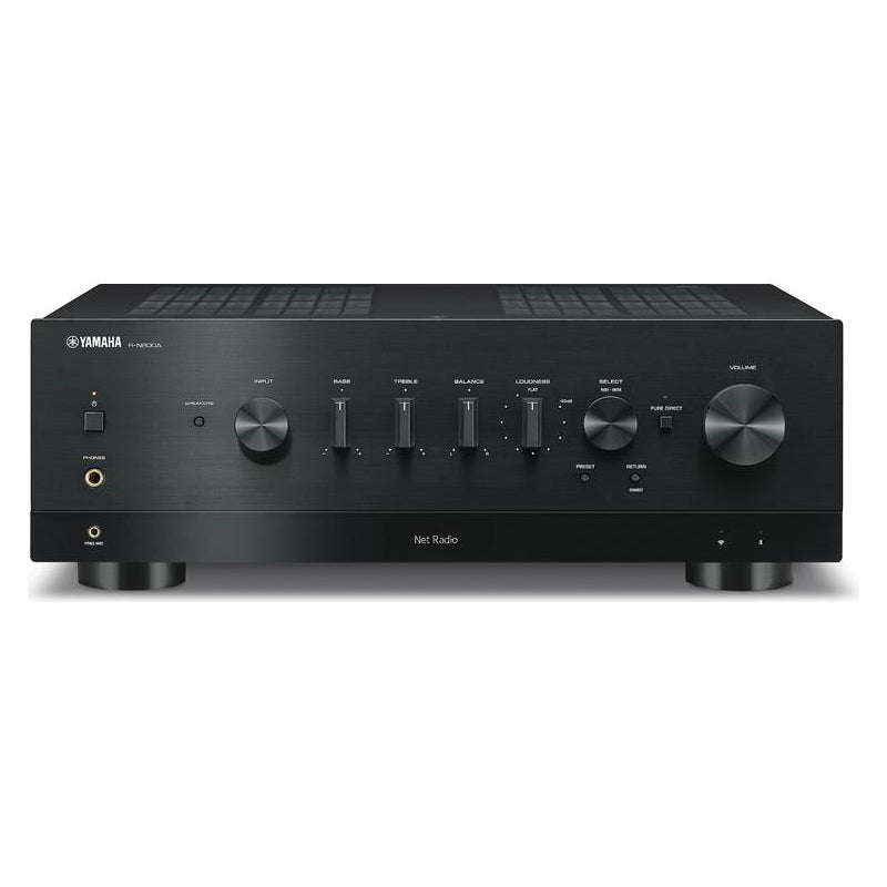 Yamaha R-N800A, Stereo receiver with Wi-Fi, Bluetooth and Apple AirPlay 2 , MusicCast, Silver
