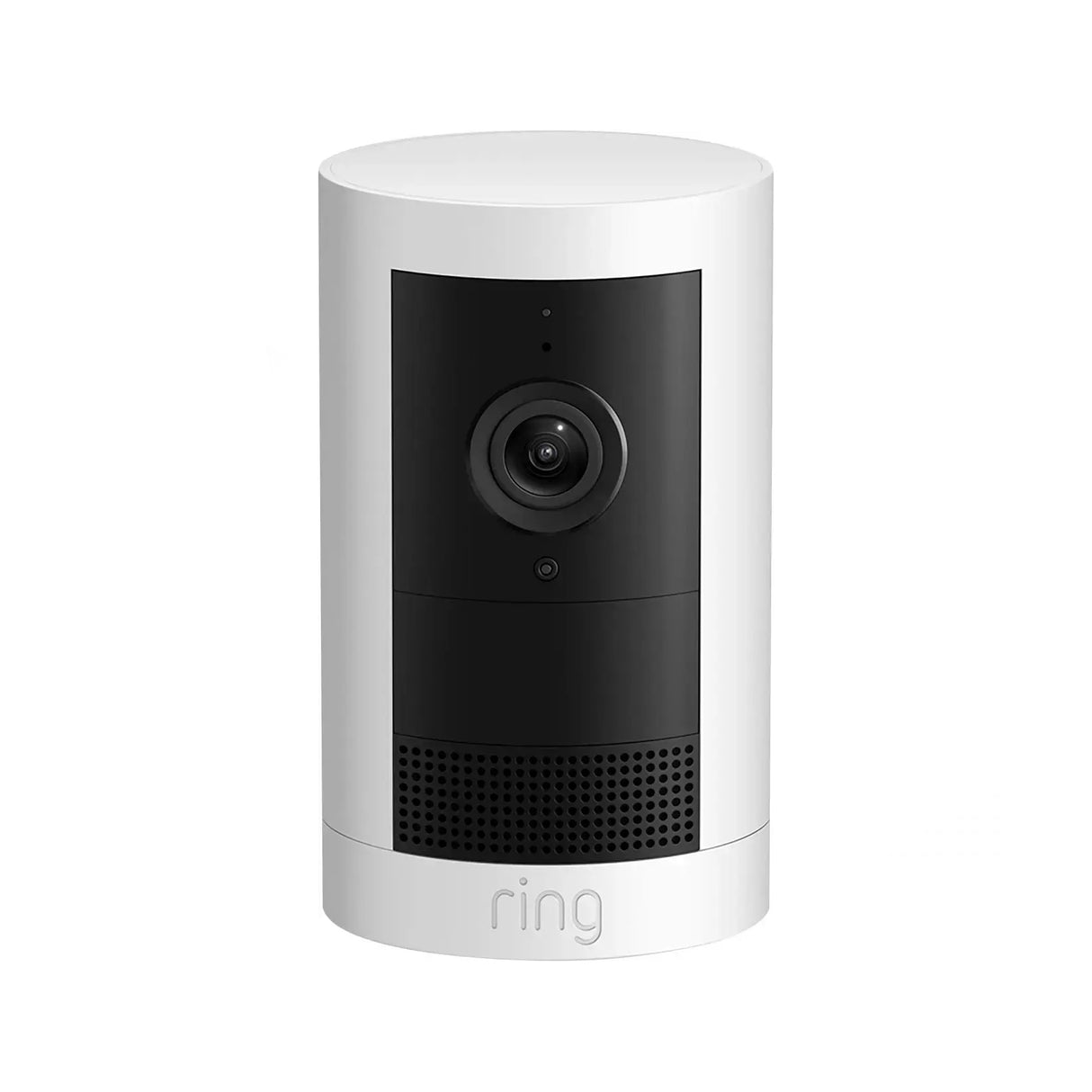 Ring Outdoor Cam Plus Featuring Retinal 2K, Battery, Indoor / Outdoor, (Black / White)