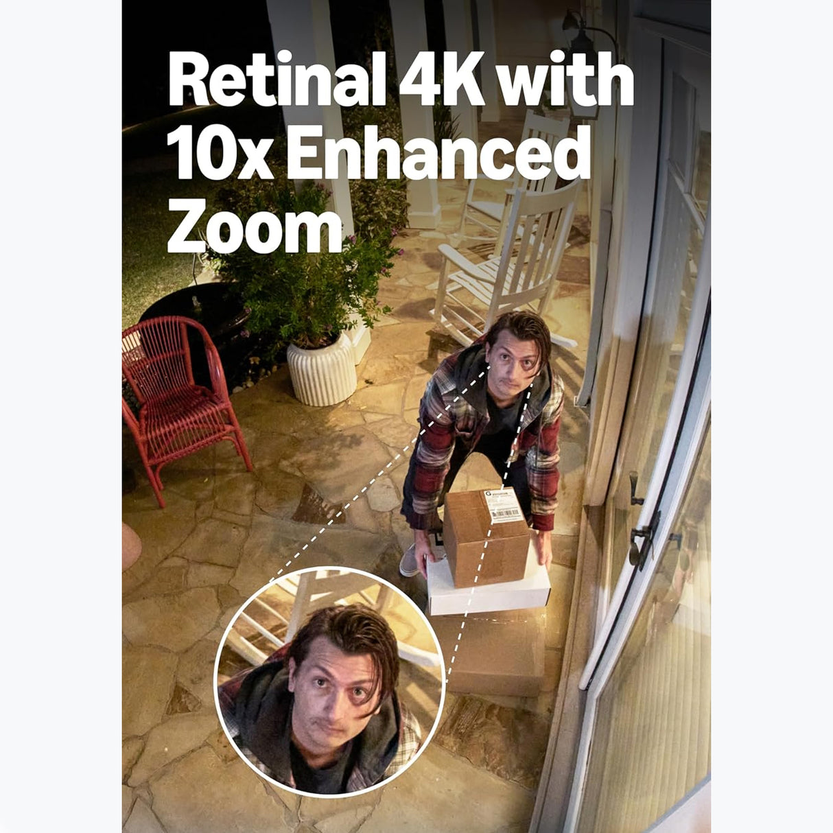 Ring Outdoor Cam Pro PoE 4K, Indoor / Outdoor, (Black / White)