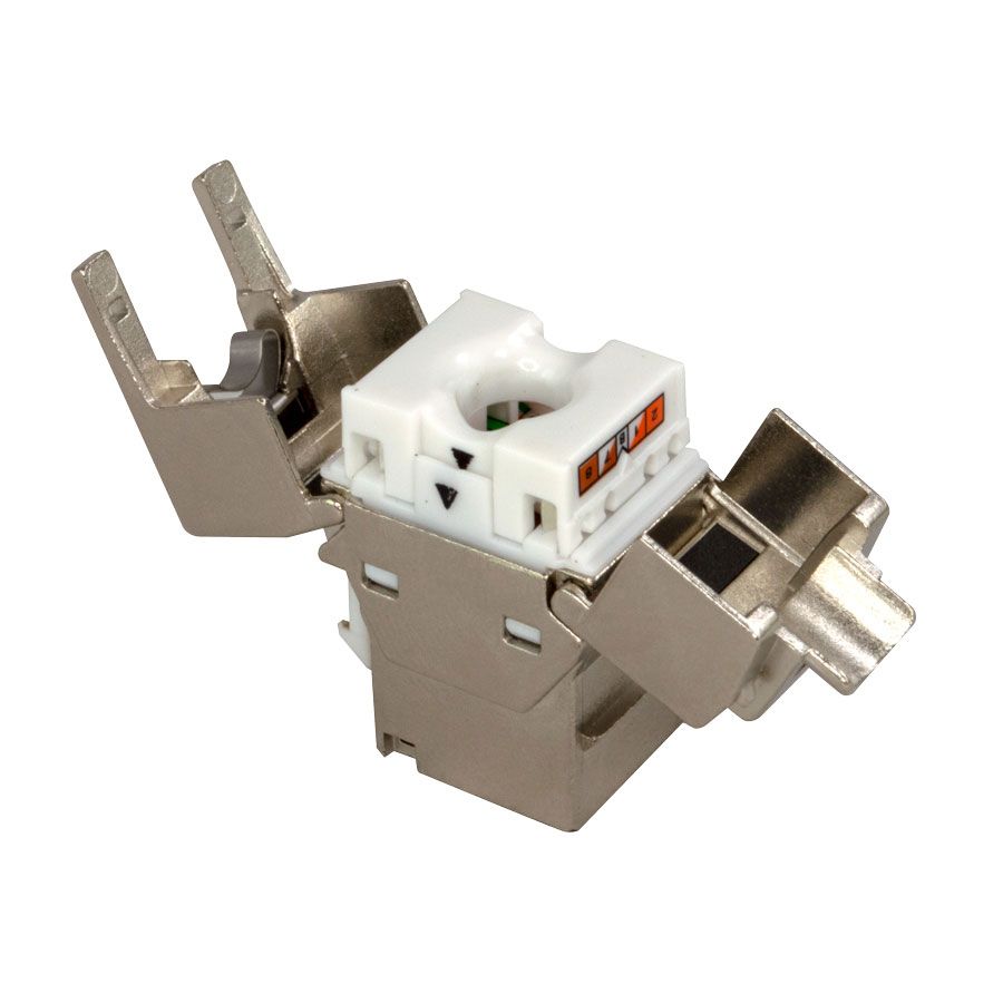 Simply45 (S45-3750-25) CAT6/6A Shielded Keystone Jack-25pcs