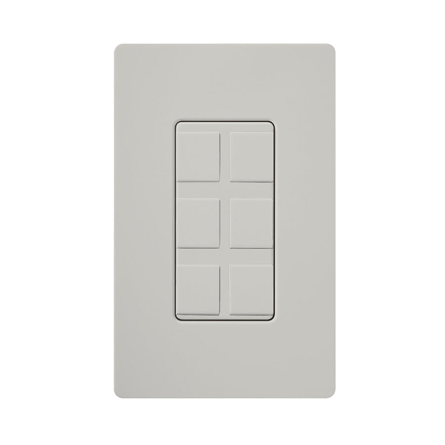 Lutron Claro 6-Port Frame