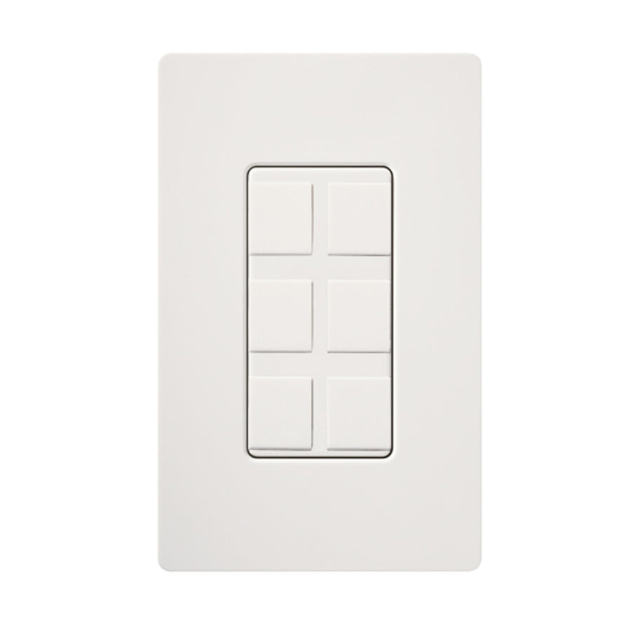 Lutron Claro 6-Port Frame