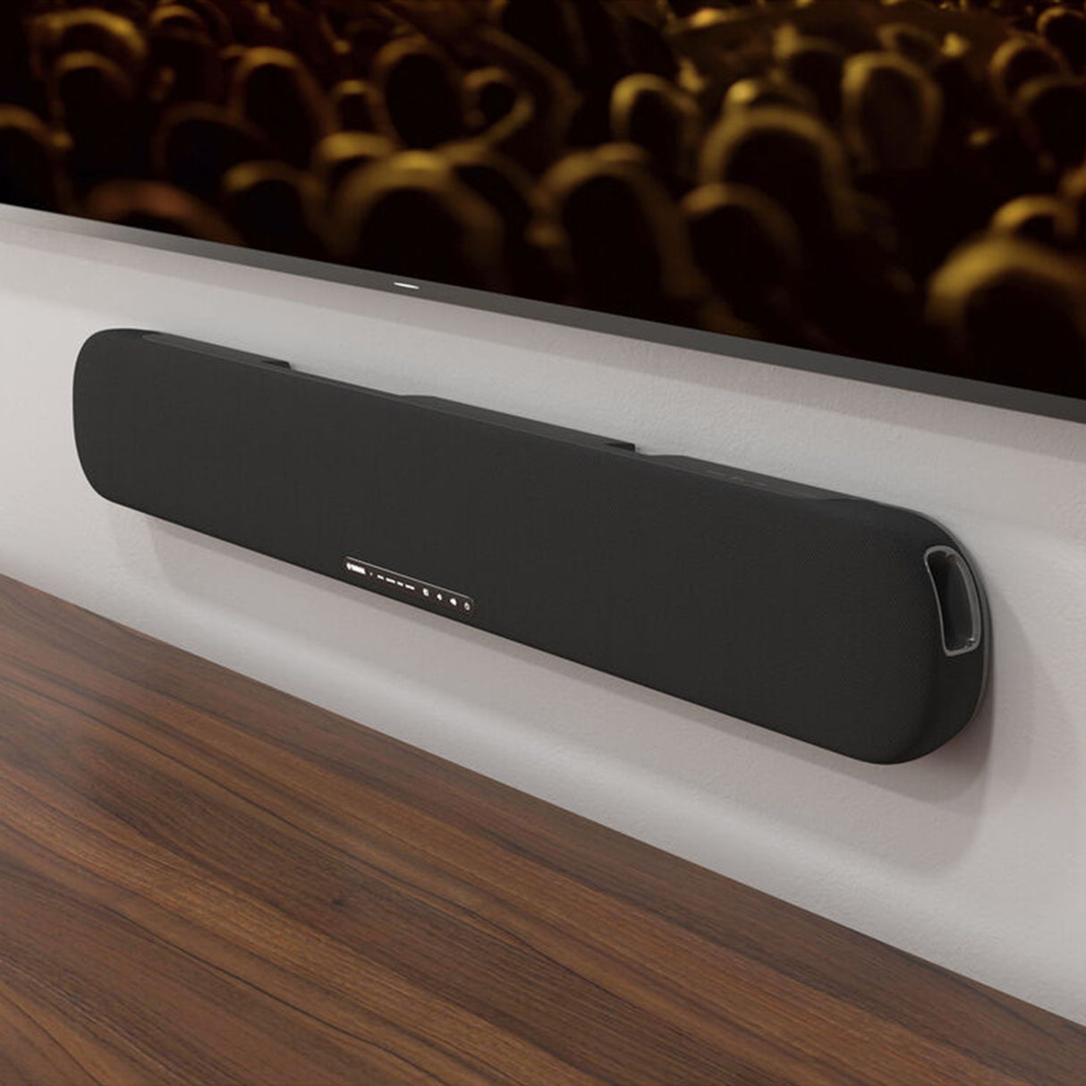 Yamaha SR-B20A, 120W Stereo Soundbar with Built-in Subwoofer.
