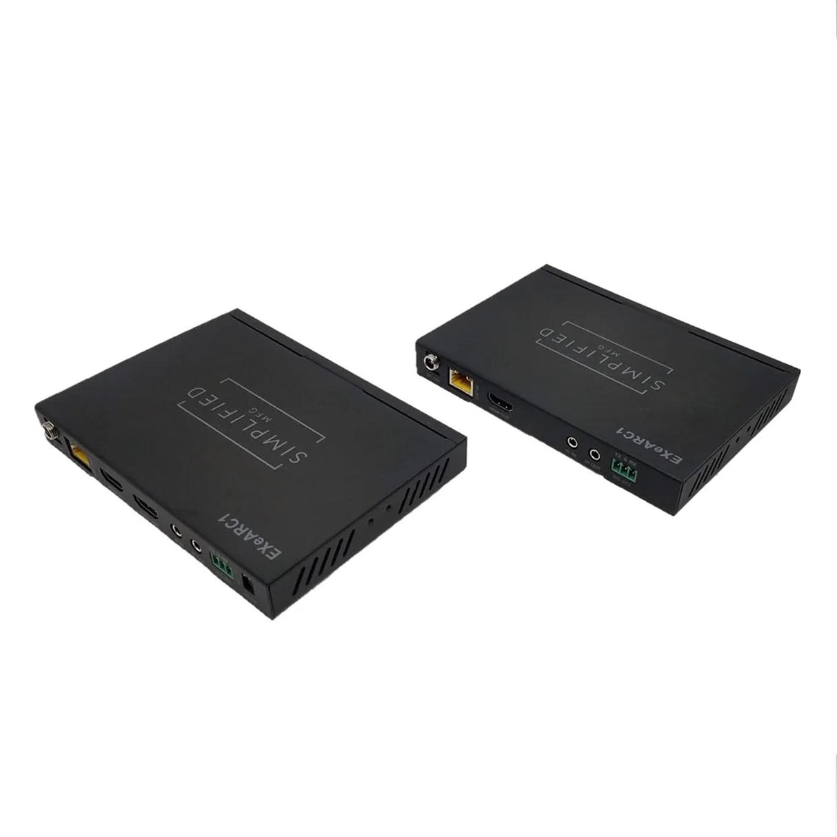 Simplified EXeARC1, HDMI 2.0b 18Gbps Extender over Cat5e/Cat6 with eARC