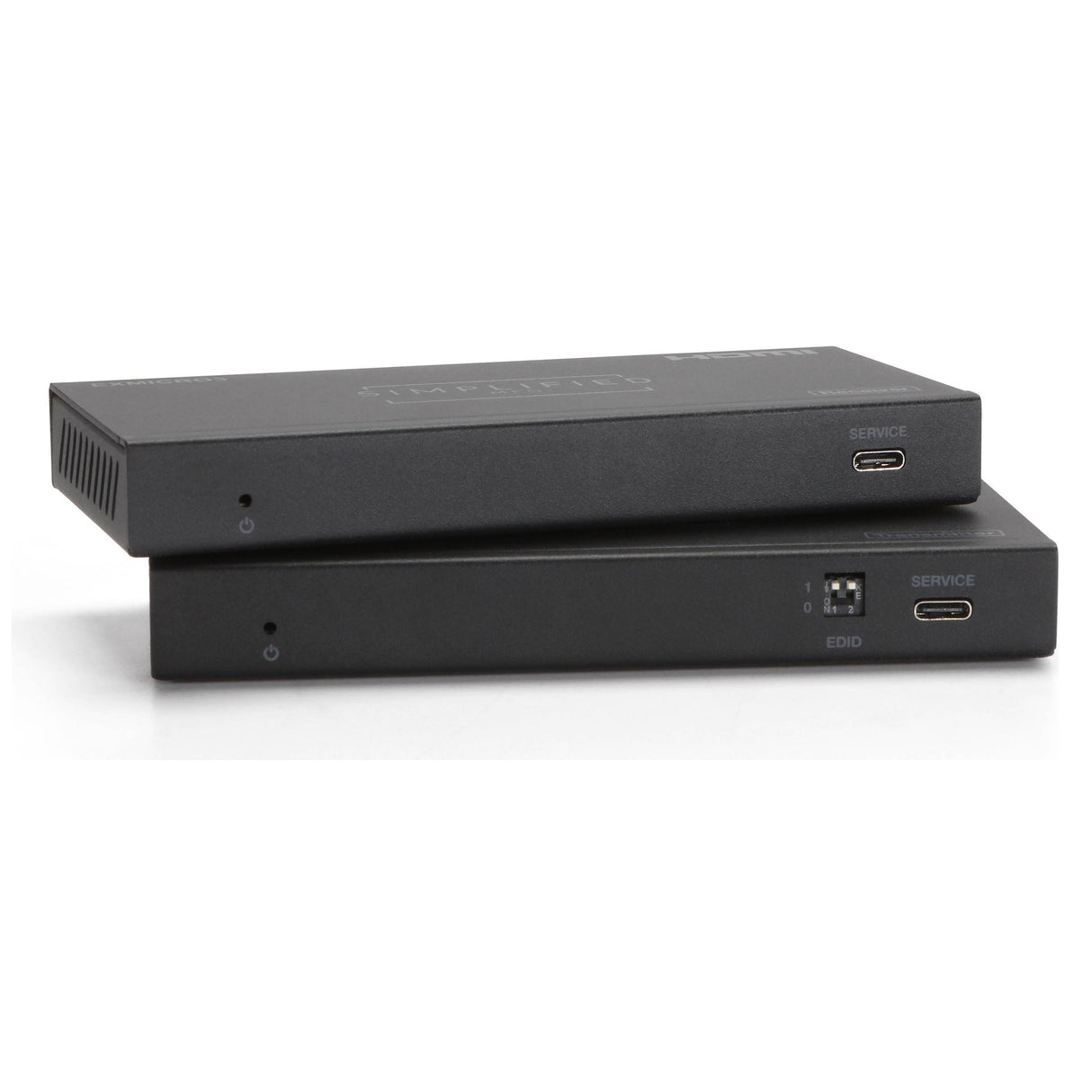 Simplified EXMICRO3, HDMI Extender 4K over Cat6 up to 50 Meters with Optical and analog Breakout