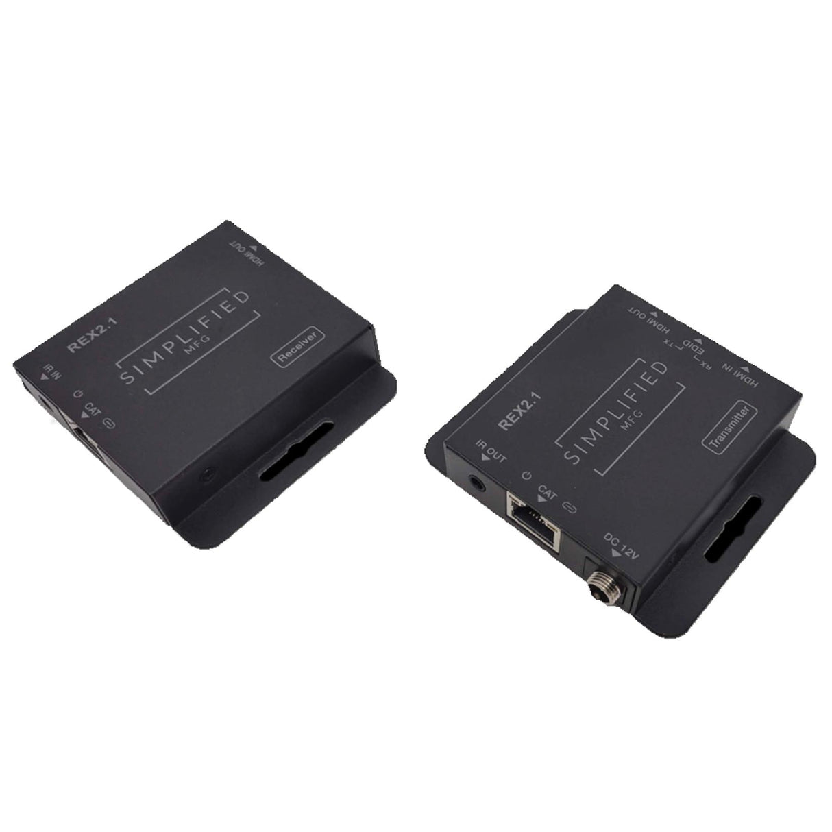 Simplified REX2.1, HDMI Extender 1080p over Cat5/6 up to 70 meters