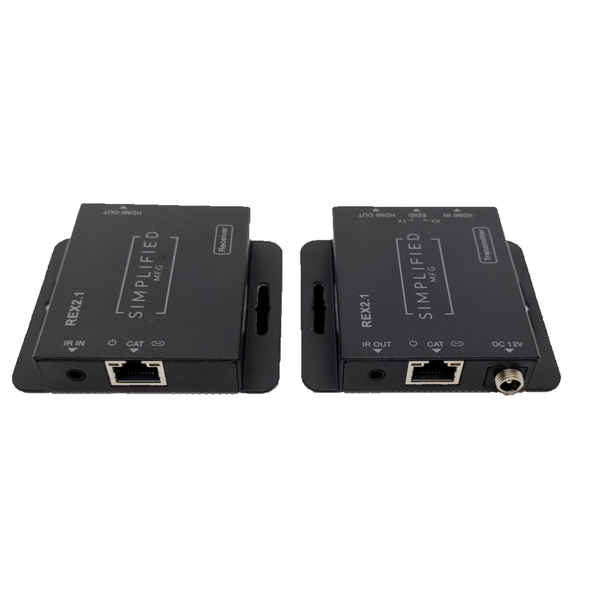 Simplified REX2.1, HDMI Extender 1080p over Cat5/6 up to 70 meters