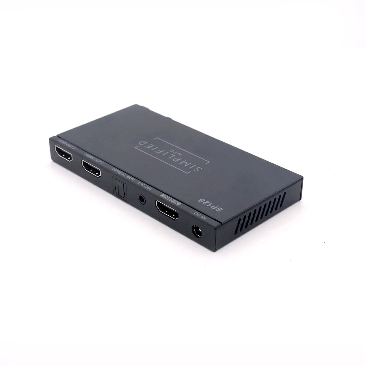 Simplified SP12S, HDMI 4K,1x2 Splitter with Audio Breakout