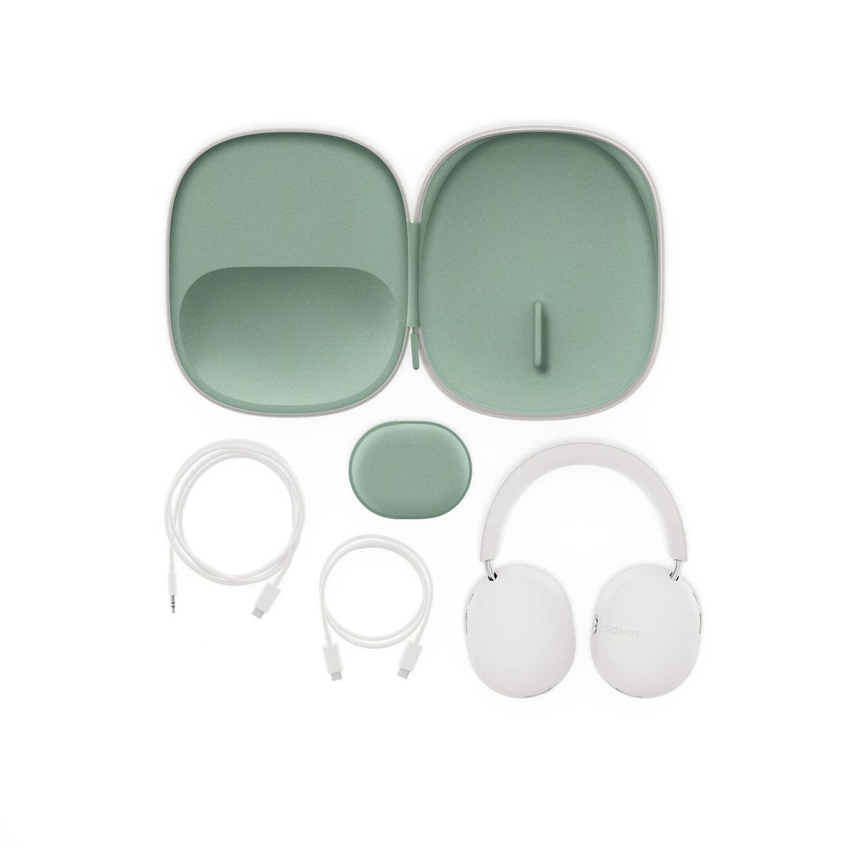 SONOS ACEG1US1, Ace Noise-Canceling Headphones Spatial Audio Lossless Audio - Black / White