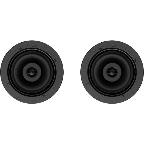 SONOS INCLGWW1, 6.5" In-Ceiling Speaker by Sonance (Pair) - White