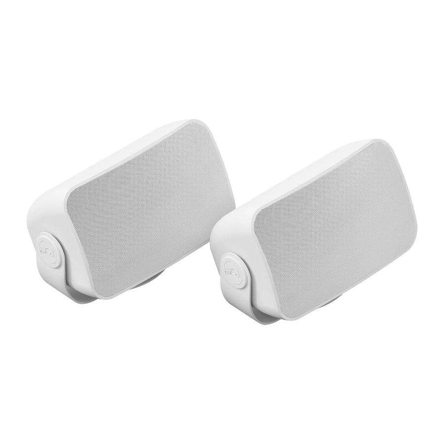 SONOS OUTDRWW1, Outdoor Speaker Pair by Sonance - Black / White