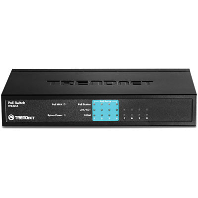 TRENDnet TPE-S44 8-port (4 10/100, 4 PoE) PoE Switch