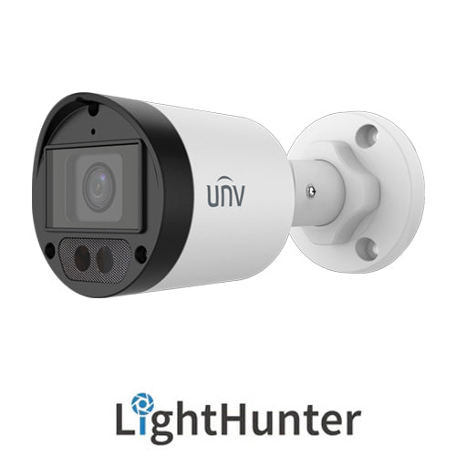 UNV UAC-B128-ADF28MS,(8MP) Bullet, TVI 2.8mm Fixed Lens, LightHunter, AOC, WDR, UL Listed