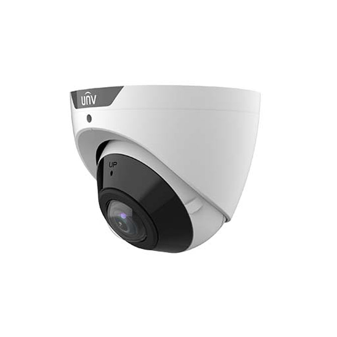 UNV IPC3605SB-ADF16KM-I0, (5MP) Turret, IPC 1.68mm Fixed lens Wide Angle, LightHunter, Microphone, WDR, UL Listed