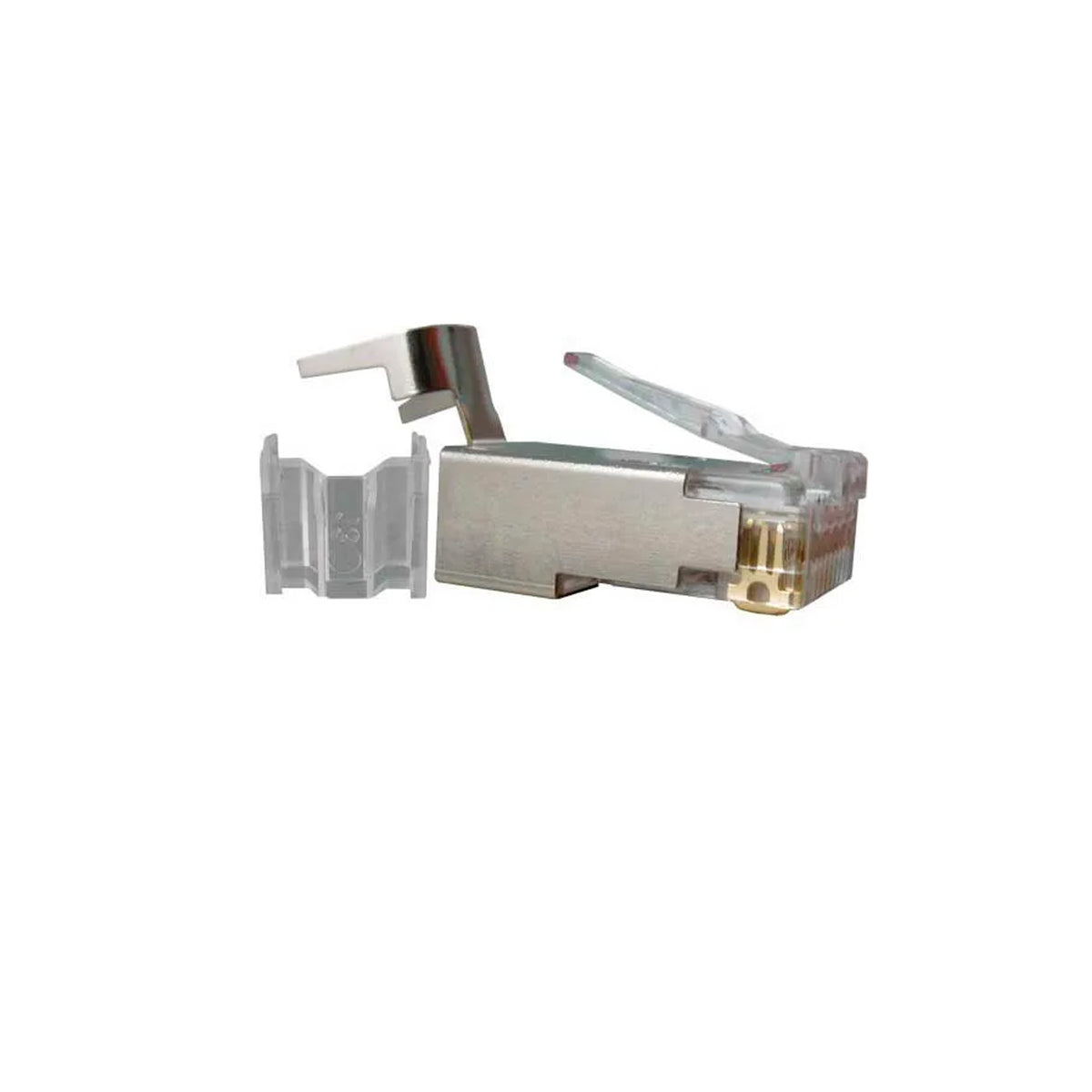 100 Spine Modulari RJ45 CAT6A Schermate - Vertical Cable 012-021 - 23 AWG - Nuove - Foto 1