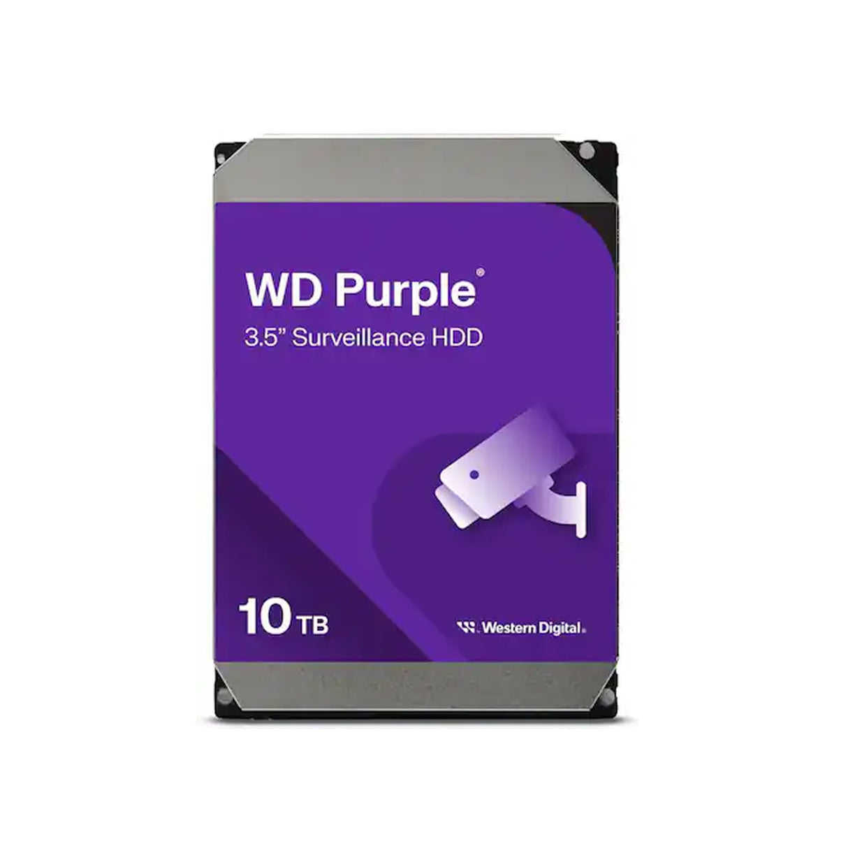 Western Digital 10TB Purple Surveillance Hard Disk Drive.